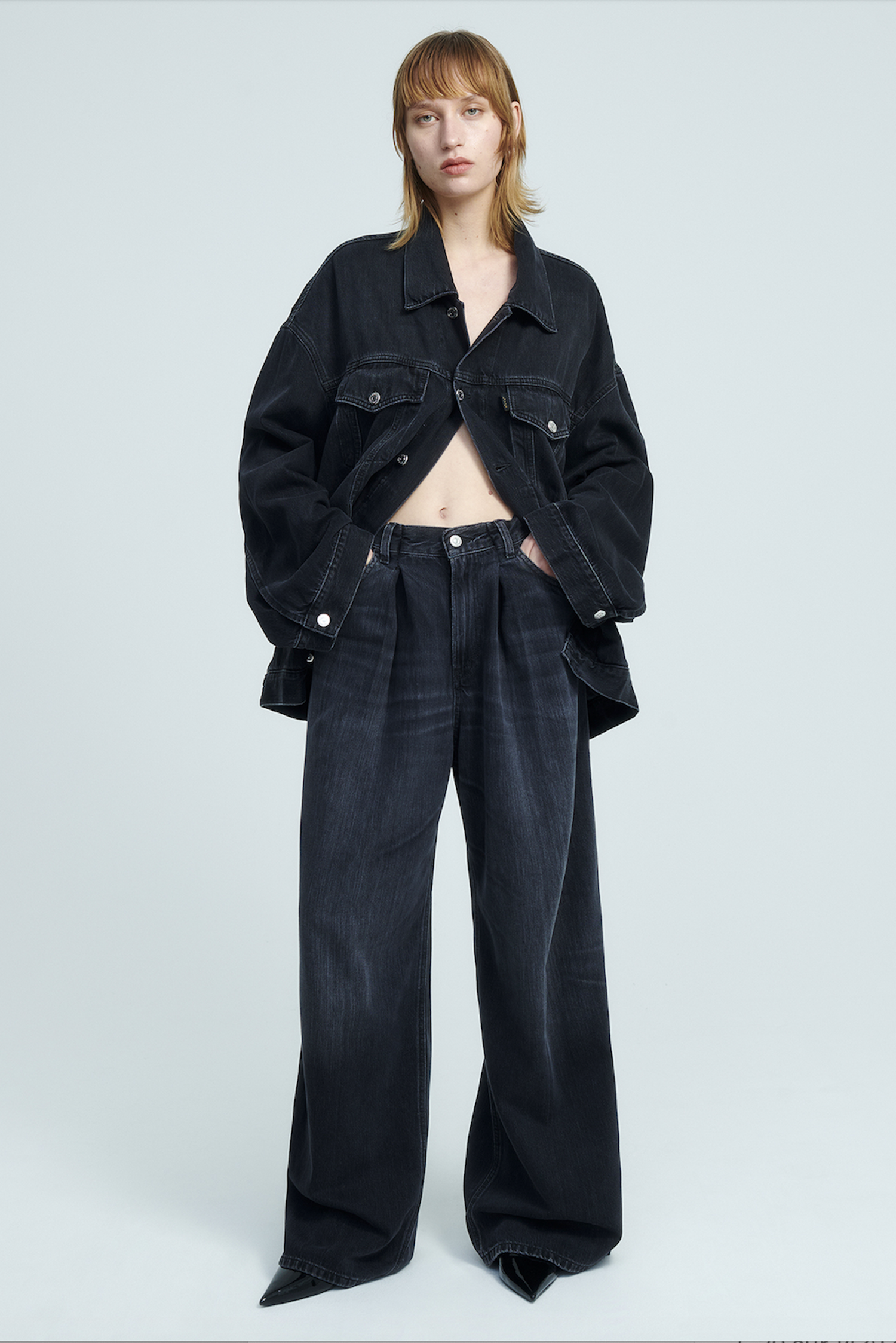 Haikure - Candy Tencel Jeans - Black — A+M CONCEPT STORE